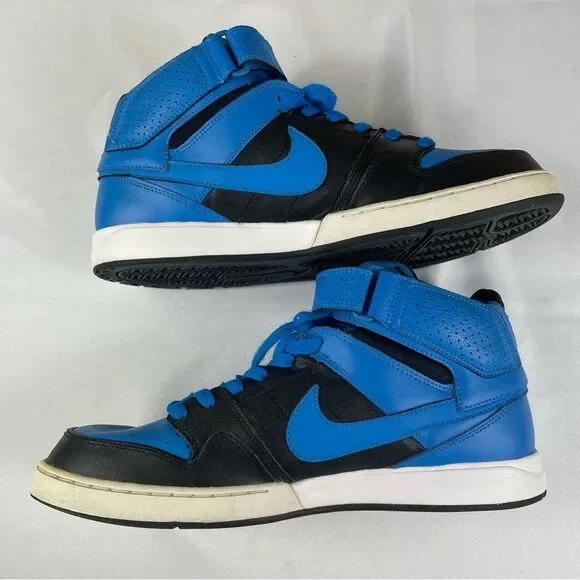 Nike Zoom Morgan 2 Blue/Black Mid Sneakers Men’s Sz 11 (407360-044) - Picture 4 of 10